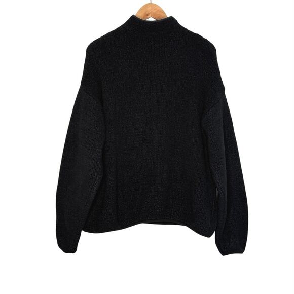 Skims cozy knit black pullover size L/XL - Picture 4 of 6